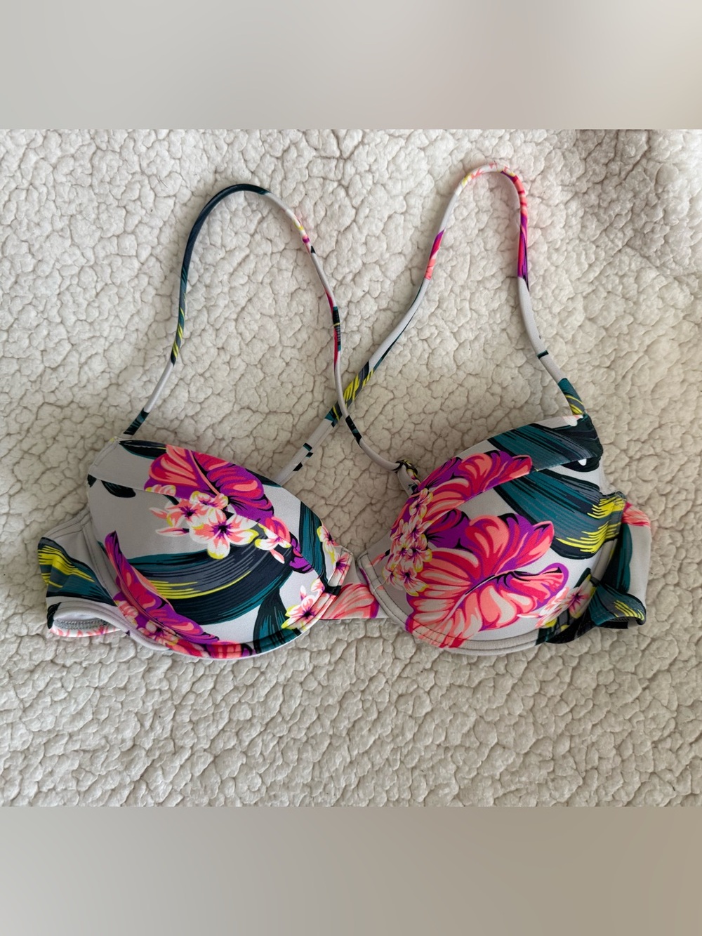 Rusty Moulded Bra bikini top